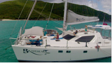 Catamaran Braveheart